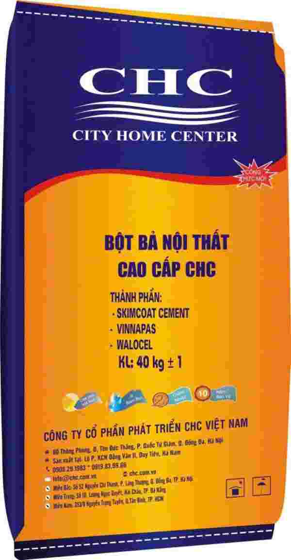 BỘT BẢ NỘI THẤT CAO CẤP CHC 40KG